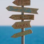 brown wooden road sign during daytime